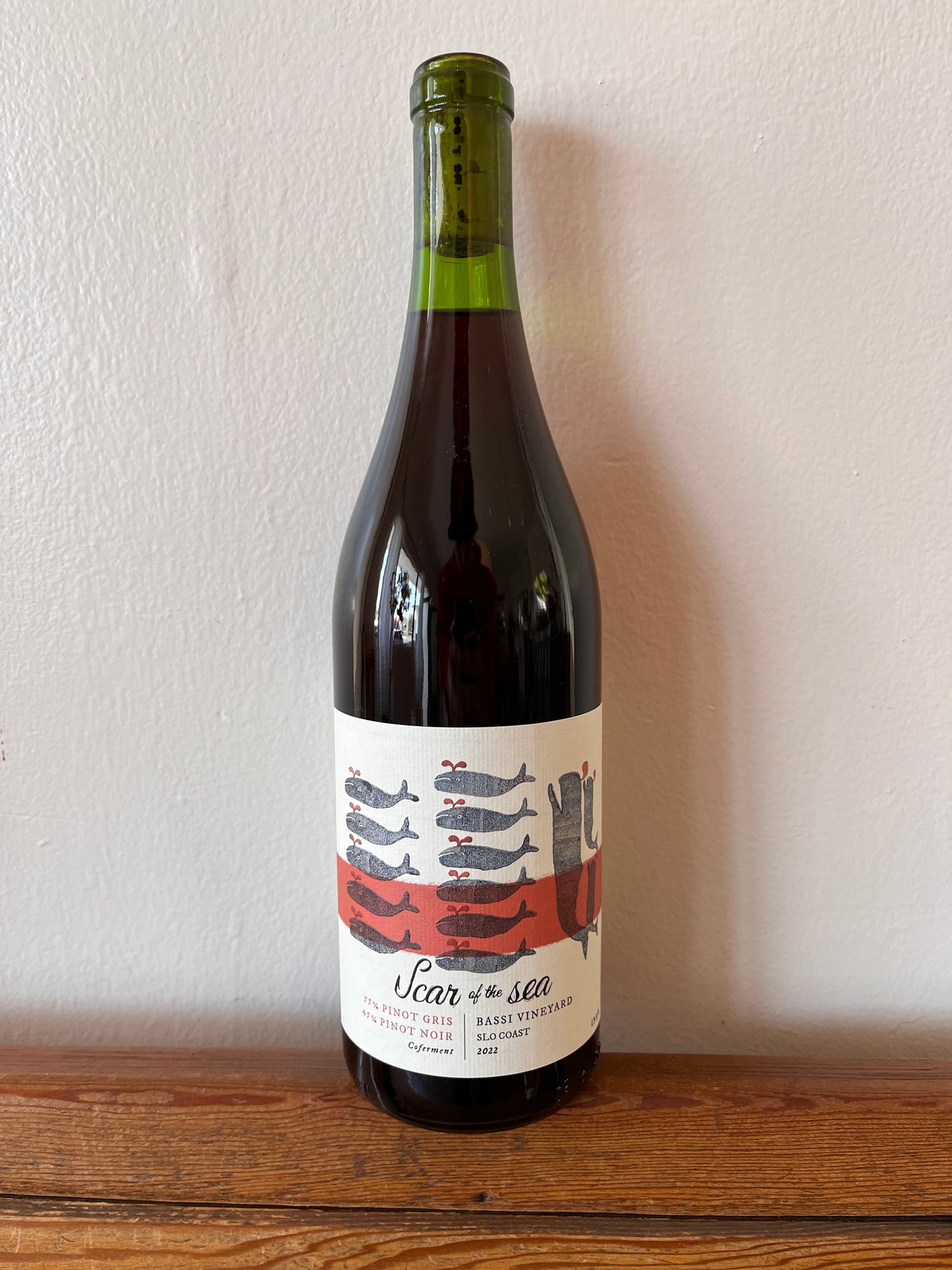 Scar of the Sea Co-ferment Pinot Gris/Pinot Noir Bassi Vineyard 2022