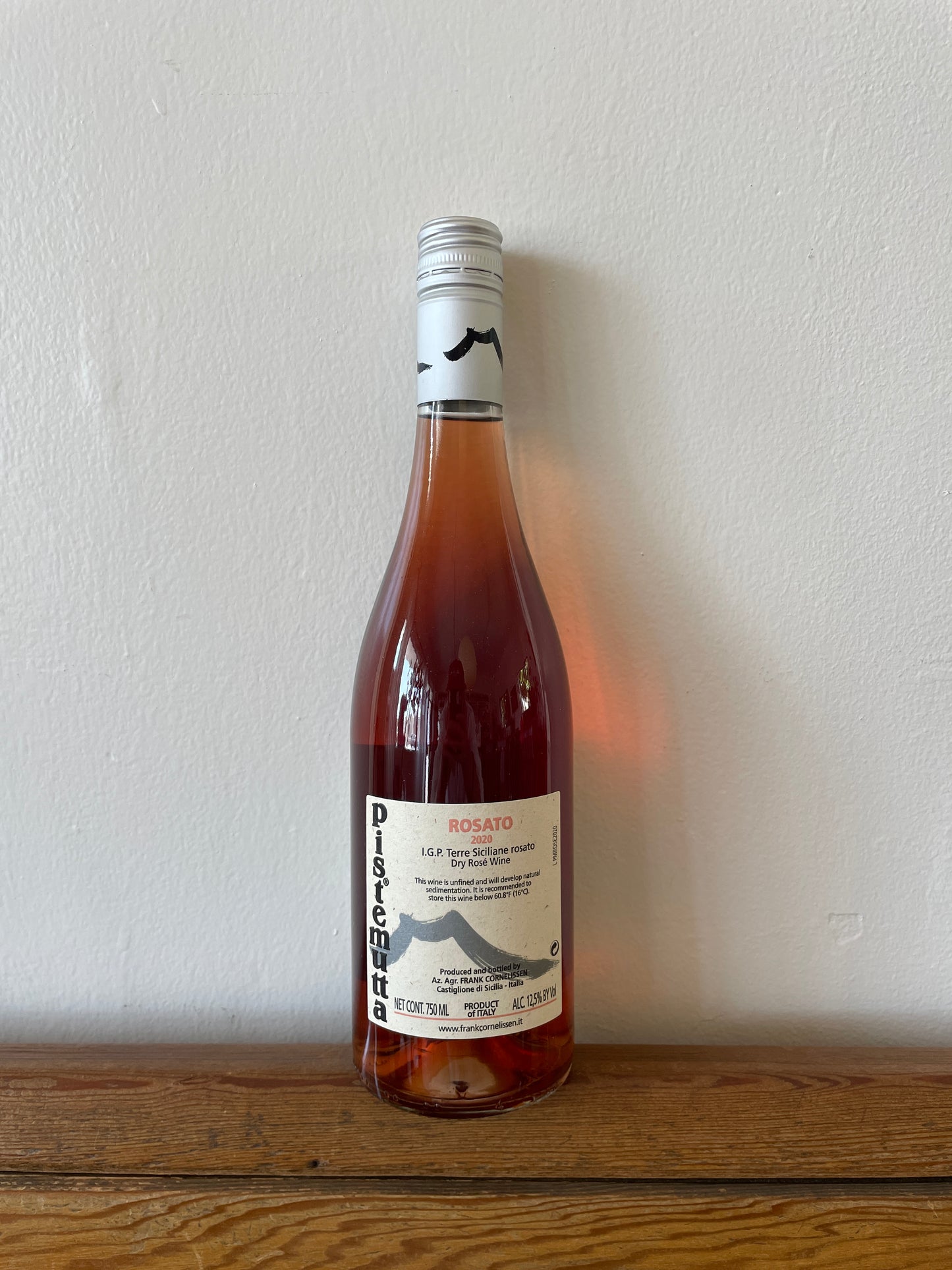 Frank Cornelissen Pistemutta Patagonia Provisions Rosato 2020