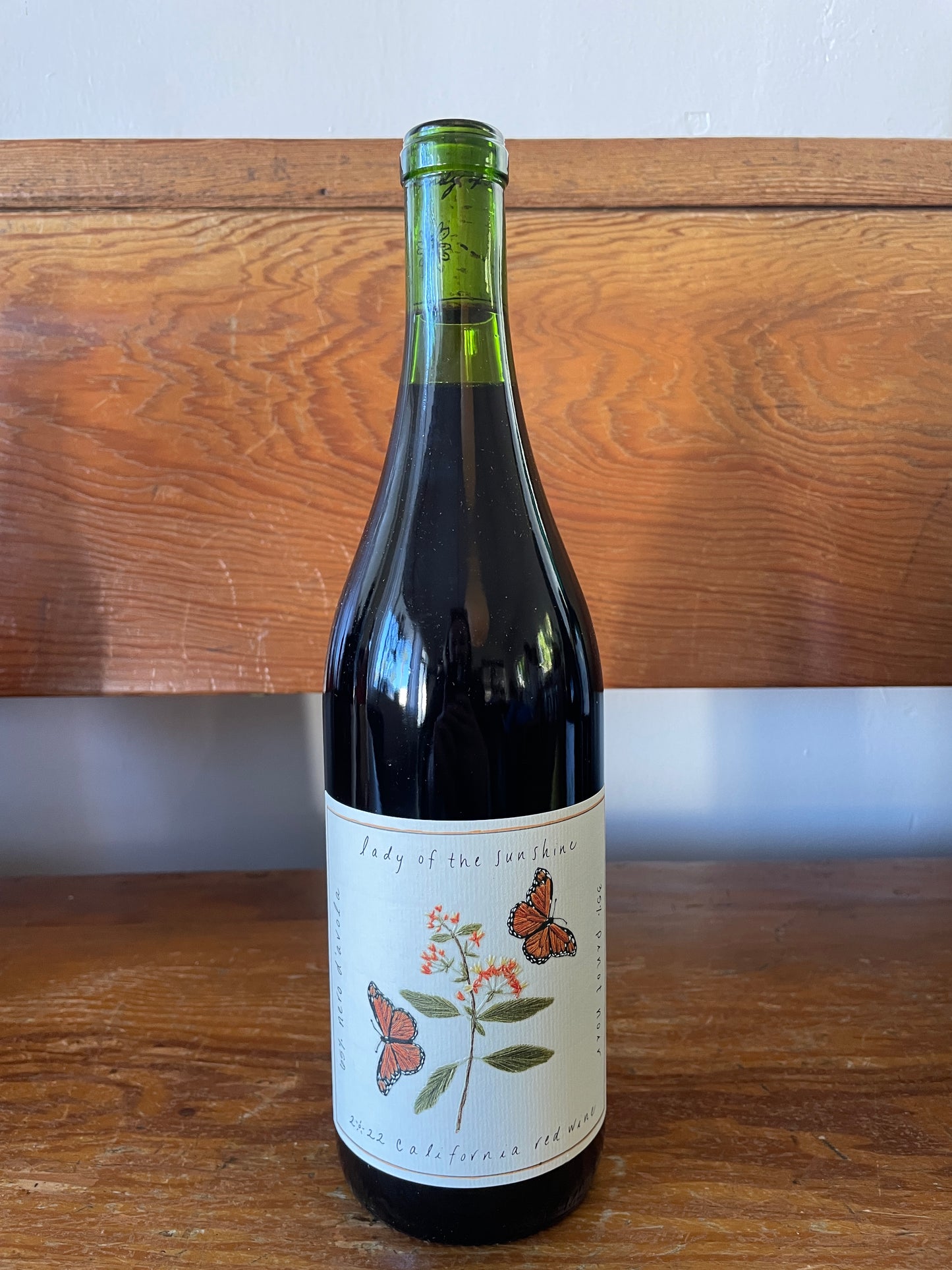 Lady of the Sunshine California Red Wine 2022
