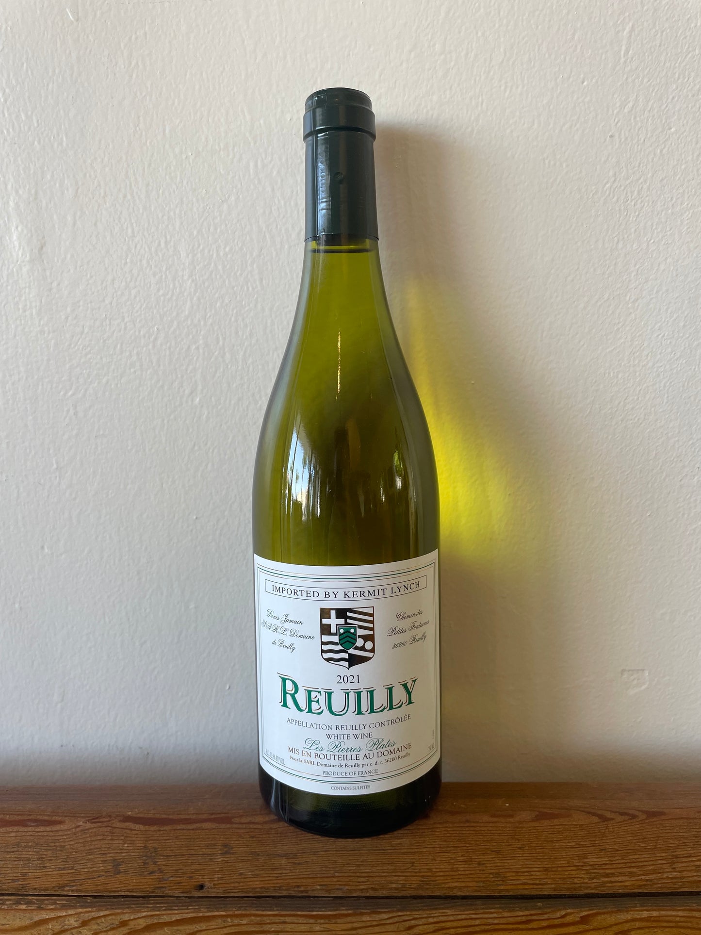 Domaine de Reuilly Blanc "Les Pierres Plates" 2021