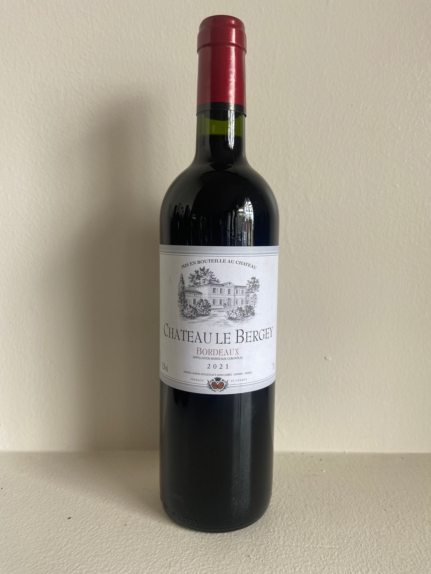Chateau le Bergey Bordeaux AOC 2021
